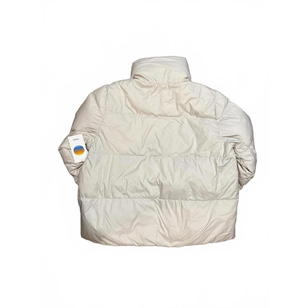 NWT Vuori Womens Duck Down Puffer Jacket Beige Size L - Picture 6 of 6